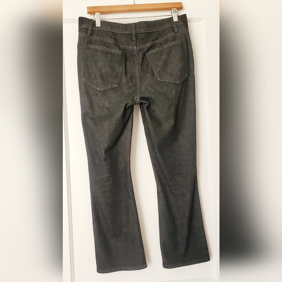 Maternity Hatch + Vintage Patti Denim Jeans - Set Of 3 Blue, Ivory, Black - Picture 8 of 16